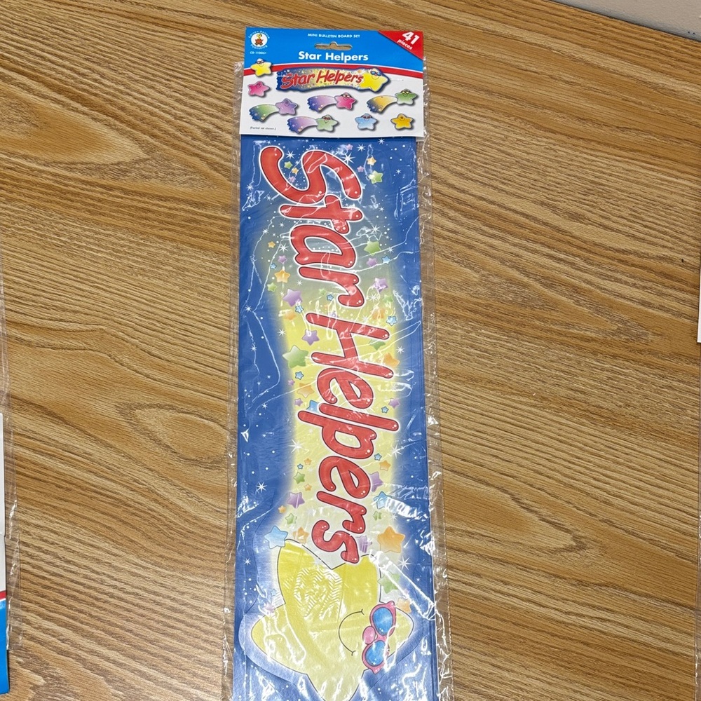 Star Helpers - Blue and Yellow